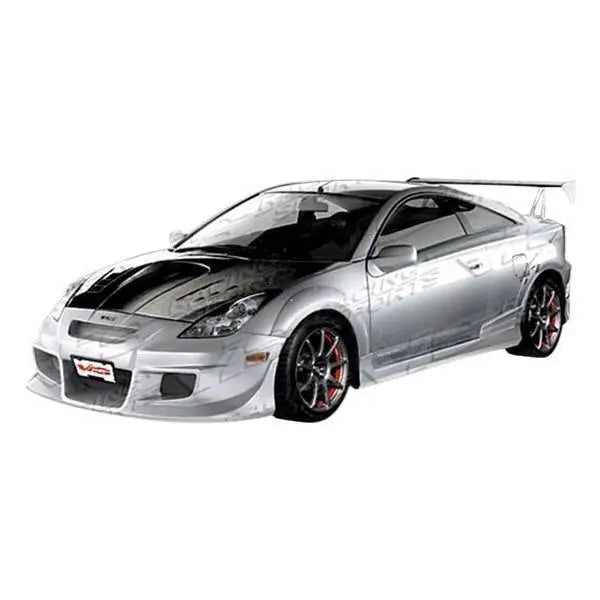 2000-2005 Toyota Celica 2 doors ZYCLONE Style FRP Primer Side Skirts-1