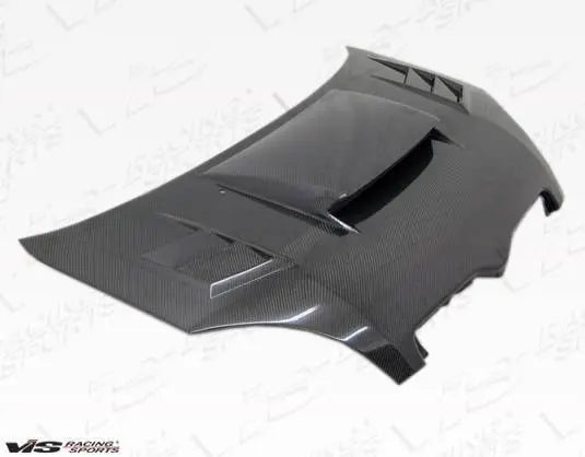 2000-2002 Toyota Echo JDM 4 doors CYBER Style Carbon Fiber Black Hood-1
