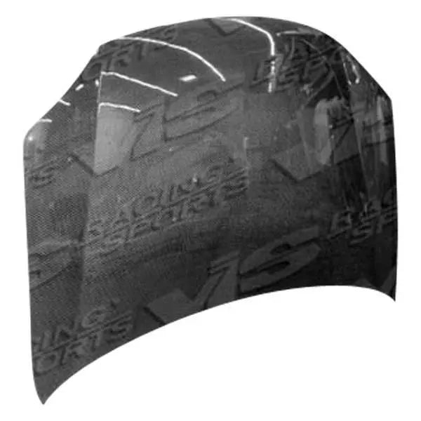 2000-2002 Toyota Echo JDM 4 doors OEM Style Carbon Fiber Black Hood-1