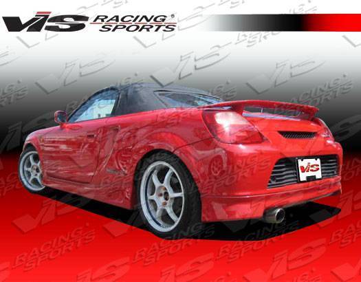 2000-2005 Toyota MRS 2 doors TECHNO R Style FRP Primer Spoiler-2