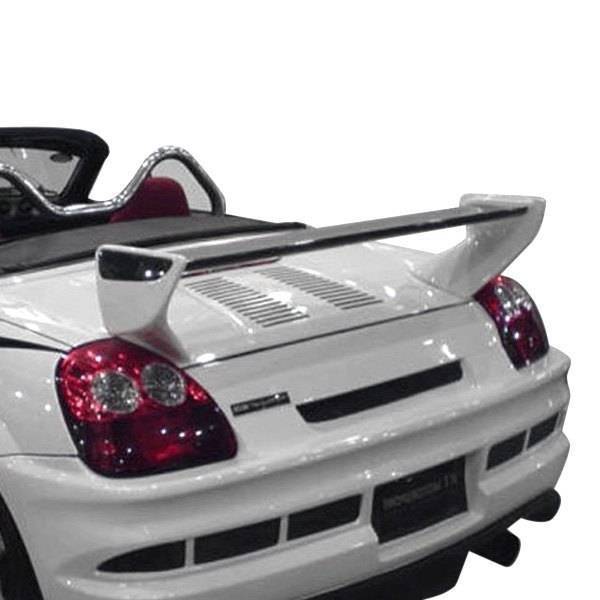 2000-2005 Toyota MRS 2 doors Techno R GT Style FRP Primer Spoiler-2