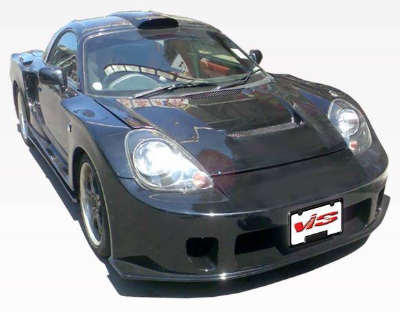 2000-2005 Toyota MRS 2 doors Techno R WB Style FRP Primer WideBody-3