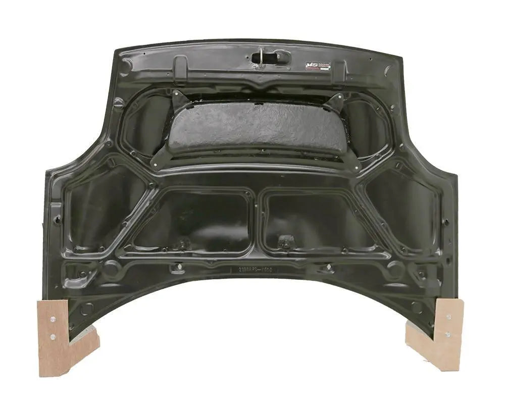 2000-2005 Toyota MRS 2 doors V Line Style Carbon Fiber Black Hood-2