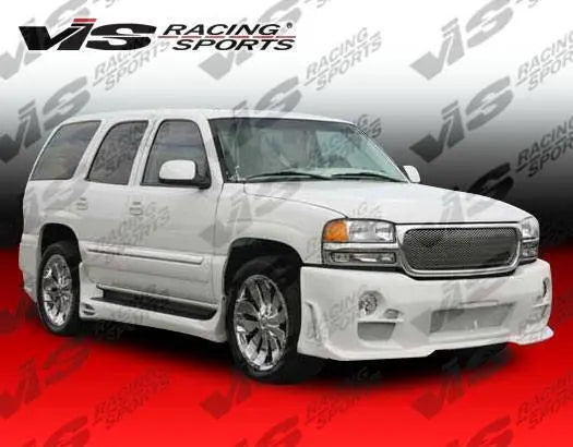 2001-2006 GMC Denali 4 doors OUTCAST Style FRP Primer Side Skirts-1