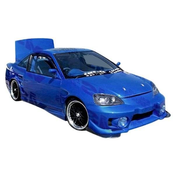 2001-2003 Honda Civic 2 doors 4 doors EVO 5 Style FRP Primer Front Bumper-1