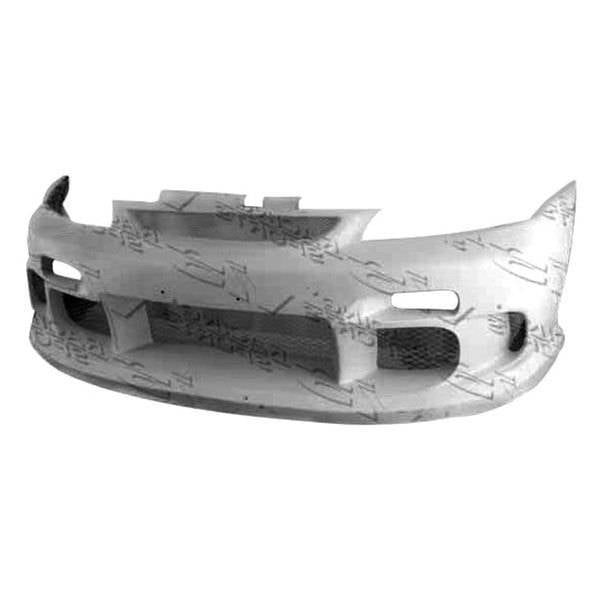2001-2003 Honda Civic 2 doors 4 doors TERMINATOR Style FRP Primer Front Bumper-2