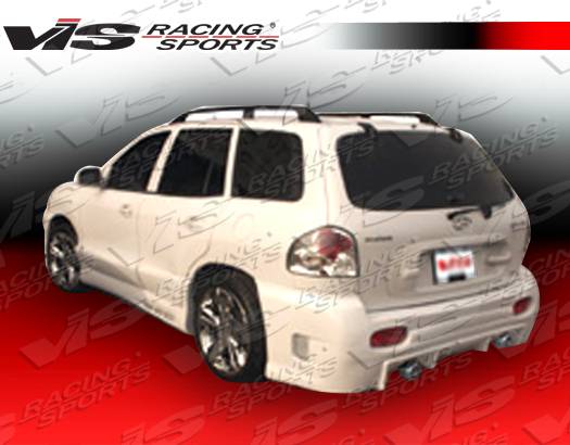 2001-2005 Hyundai Santa 4 doors OUTCAST Style FRP Primer Full Kit-2