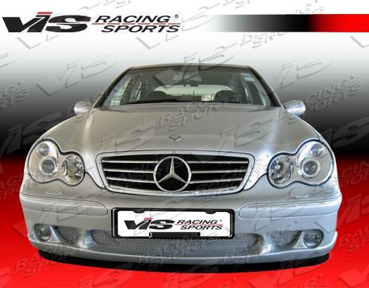 2001-2007 Mercedes C Class W203 4 doors LASER 2 Style FRP Primer Full Kit-1