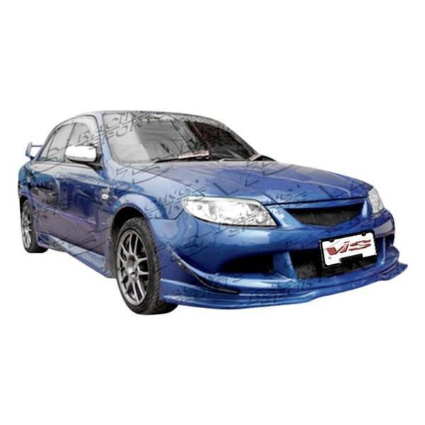 2001-2003 Mazda Protege 4 doors 5 doors Cyber 1 Style FRP Primer Front Bumper-1