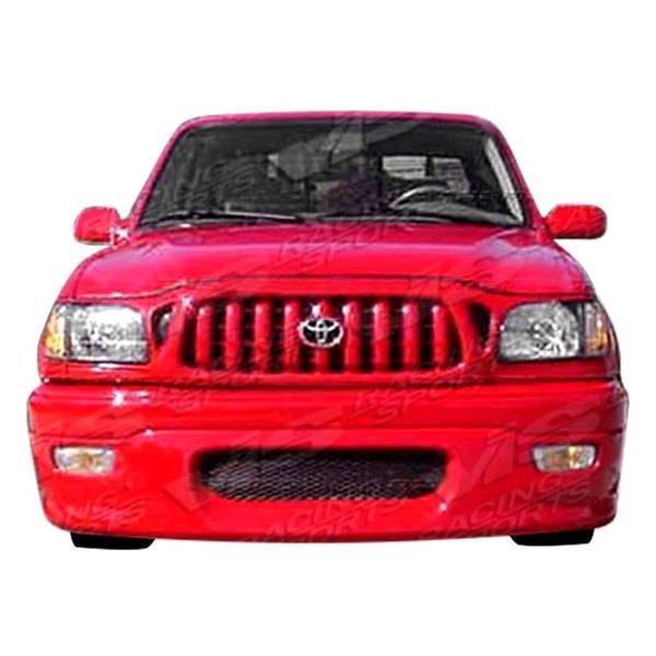 2001-2004 Toyota Tacoma 2 doors TECHNO R Style FRP Primer Front Lip-1