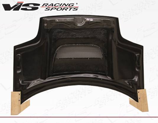 2002-2005 Acura NSX 2 doors Type R Style Carbon Fiber Black Hood-3