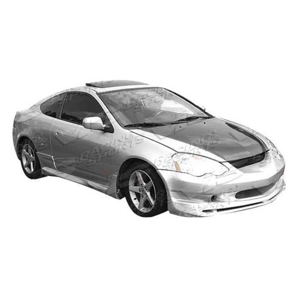 2002-2004 Acura RSX 2 doors BALLISTIX Style FRP Primer Front Bumper-1