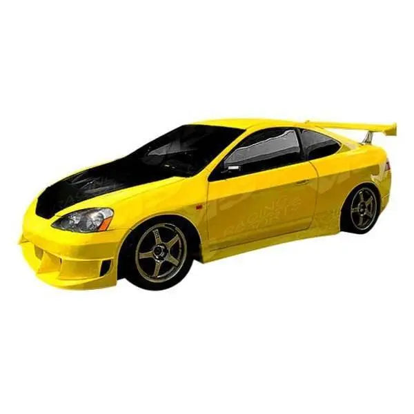 2002-2006 Acura RSX 2 doors JS Style FRP Primer Side Skirts-1