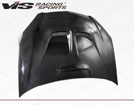 2002-2006 Acura RSX 2 doors JS Style Carbon Fiber Black Hood-2