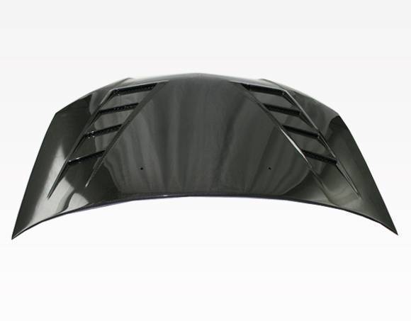 2002-2006 Acura RSX 2 doors TERMINATOR Style Carbon Fiber Black Hood-3