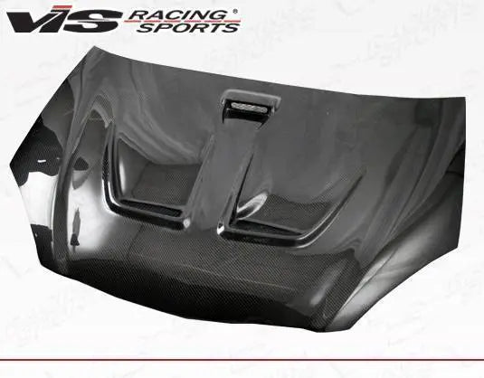 2002-2006 Acura RSX 2 doors TECHNO R Style Carbon Fiber Black Hood-1