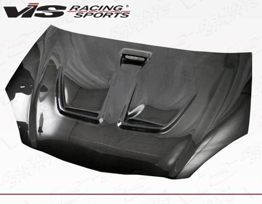2002-2006 Acura RSX 2 doors TECHNO R Style Carbon Fiber Black Hood-2