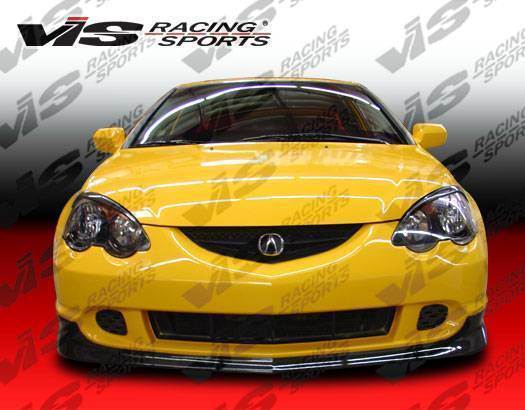 2002-2004 Acura RSX 2 doors Carbon Fiber Black Front Lip-1