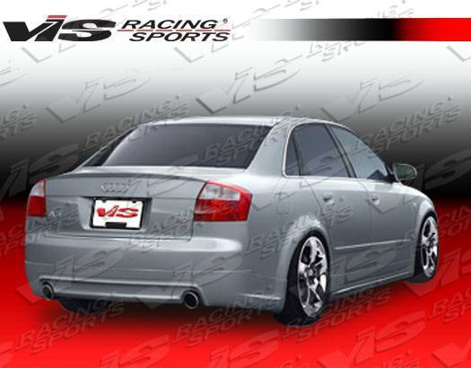 2002-2005 Audi A4 4 doors J-SPEED Style FRP Primer Rear Bumper-2