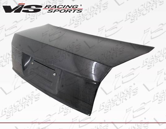 2002-2005 Audi A4 4 doors OEM Style Carbon Fiber Black Trunk-1