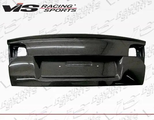 2002-2005 Audi A4 4 doors OEM Style Carbon Fiber Black Trunk-2