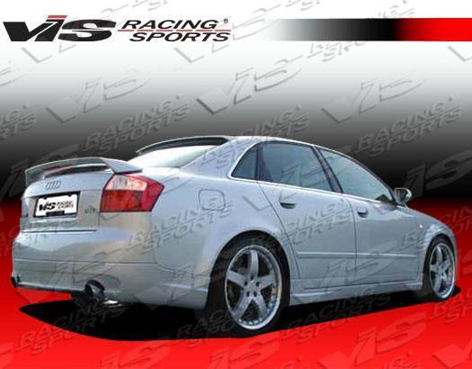 2002-2005 Audi A4 4 doors OTTO Style FRP Primer Rear Lip-1