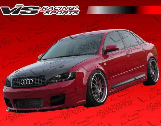 2002-2005 Audi A4 4 doors RS4 Style FRP Primer Front Bumper-1