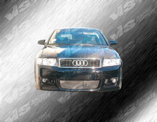 2002-2005 Audi A4 4 doors R-TECH Style FRP Primer Front Bumper-1