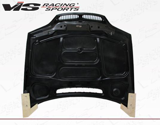 2002-2005 BMW 3 SERIES E46 4 doors OEM Style Carbon Fiber Black Hood-4