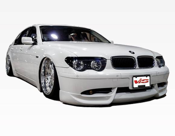 2002-2005 BMW 7 SERIES E65 4 doors A-TECH Style FRP Primer Front Lip-2