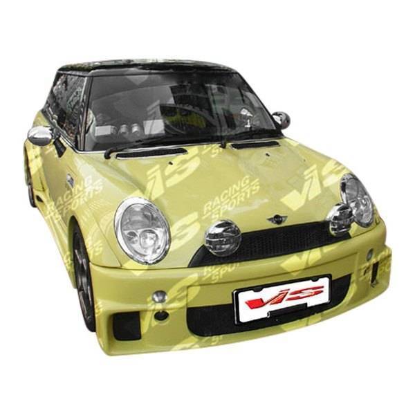 2002-2006 BMW Mini Cooper 2 doors MAX Style FRP Primer Front Bumper-2