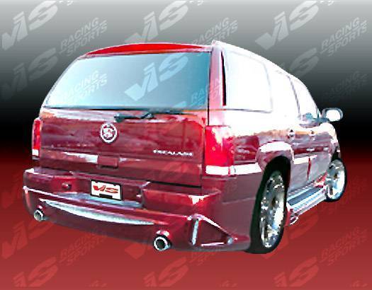 2002-2006 Cadillac Escalade 4 doors OUTCAST Style FRP Primer Rear Bumper-2