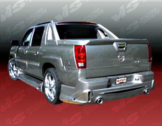 2002-2006 Cadillac Escalade 4 doors OUTCAST Style FRP Primer Full Kit-2