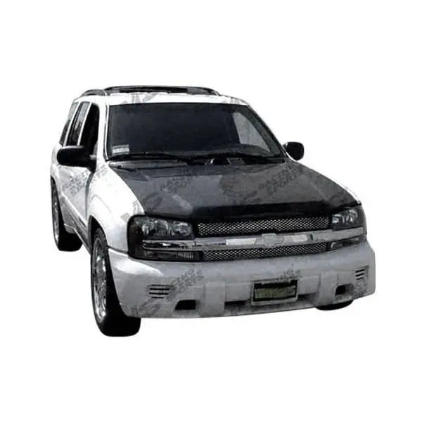 2002-2008 Chevrolet Trail Blazer 4 doors OEM Style Carbon Fiber Black Hood-1