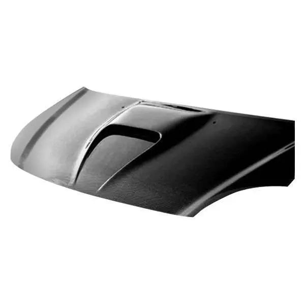 2002-2005 Honda Civic Hatchback G Force Style Carbon Fiber Black Hood-2