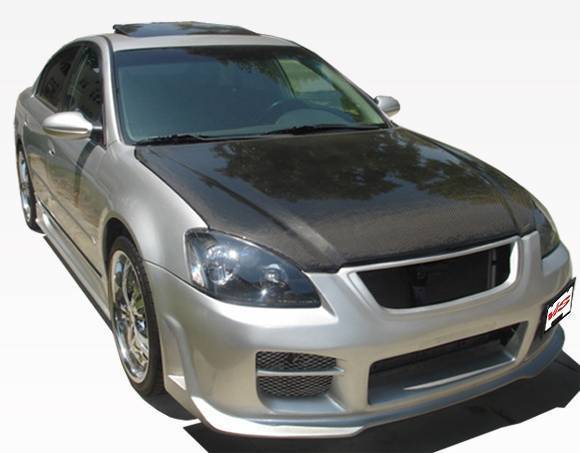 2002-2004 Nissan Altima 4 doors OCTANE Style FRP Primer Front Bumper-1
