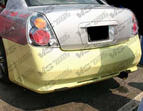 2002-2004 Nissan Altima 4 doors OCTANE Style FRP Primer Rear Bumper-2