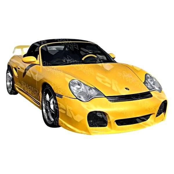 2002-2004 Porsche 996 2 doors A Tech Style FRP Primer Front Bumper-1