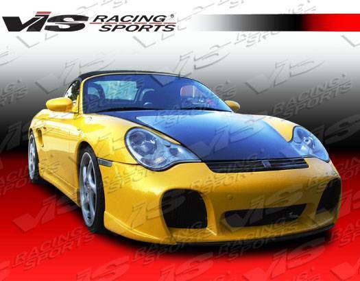 2002-2004 Porsche 996 2 doors A Tech Style FRP Primer Accessories-1