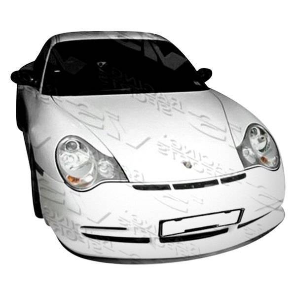 2002-2004 Porsche 996 2 doors GT 3 Style FRP Primer Front Bumper-1