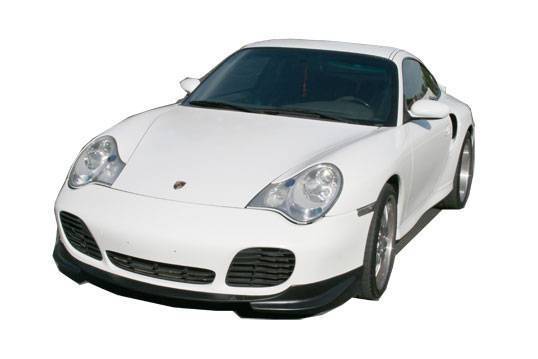 2002-2004 Porsche 996 2 doors Carbon Fiber Black Front Lip-1