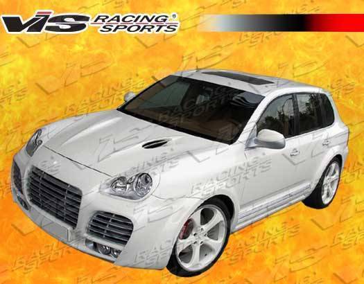 2002-2007 Porsche Cayenne A Tech Style FRP Primer Front Bumper-1