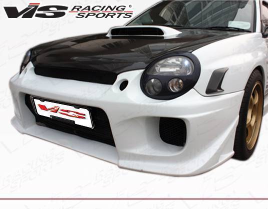 2002-2003 Subaru WRX 4 doors Z-SPORT Style FRP Primer Front Bumper-2