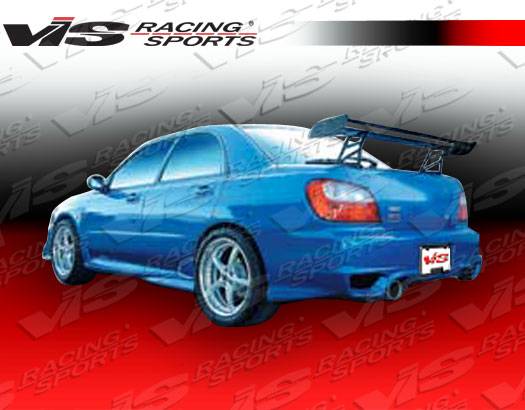 2002-2003 Subaru WRX 4 doors ZYCLONE 2 Style FRP Primer Full Kit-2