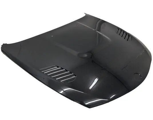 2003-2010 BMW 6 SERIES E63 2 doors XTS Style Carbon Fiber Black Hood-1