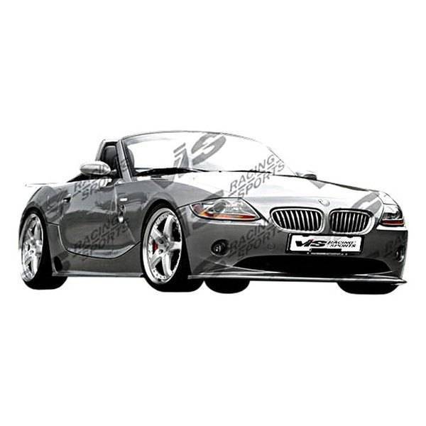 2003-2008 BMW Z4 2 doors EURO TECH Style FRP Primer Front Lip-2