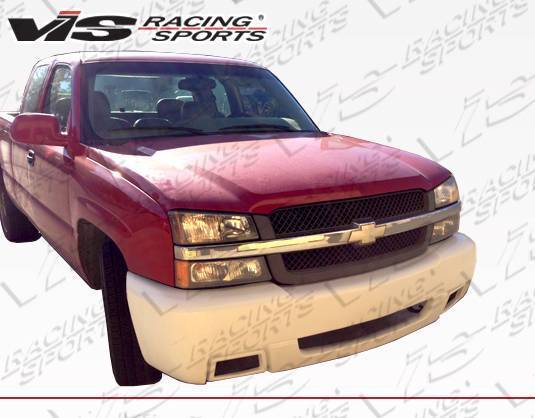 2003-2006 Chevrolet Silverado 2 doors 4 doors SS Style FRP Primer Front Bumper-3