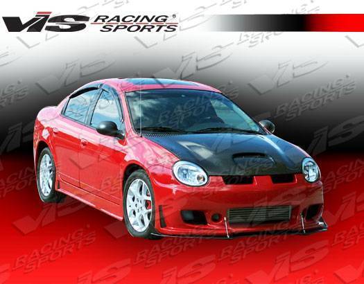 2003-2005 Dodge Neon 4 doors TSC 3 Style FRP Primer Front Bumper-2