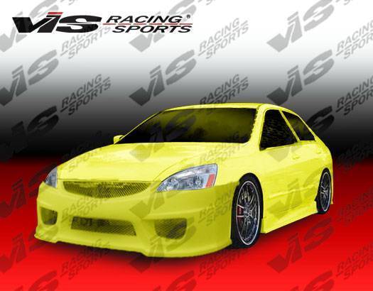 2003-2005 Honda Accord 4 doors PRODIGY Style FRP Primer Front Bumper-2