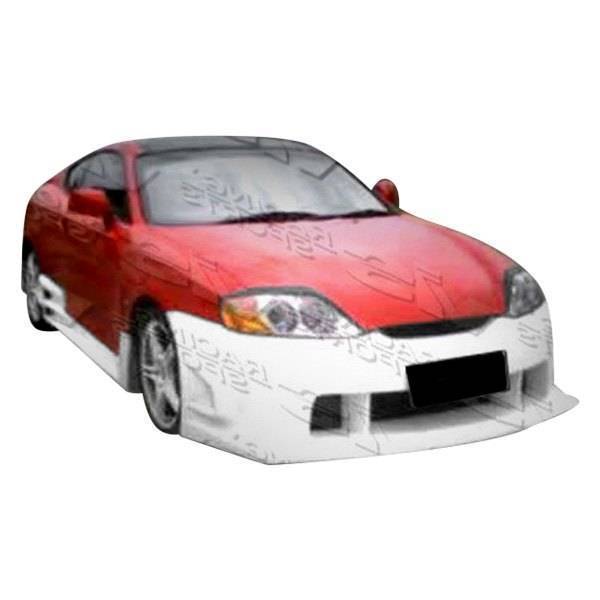 2003-2006 Hyundai Tiburon 2 doors WINGS Style FRP Primer Front Bumper-1